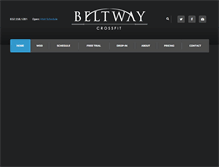 Tablet Screenshot of beltwaycrossfit.com